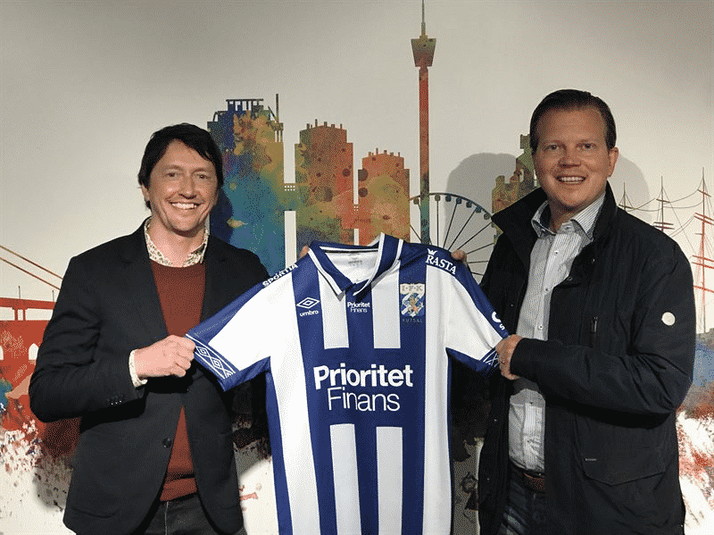 Prioritet Finans är ny stjärnsponsor till IFK Göteborg Futsal.